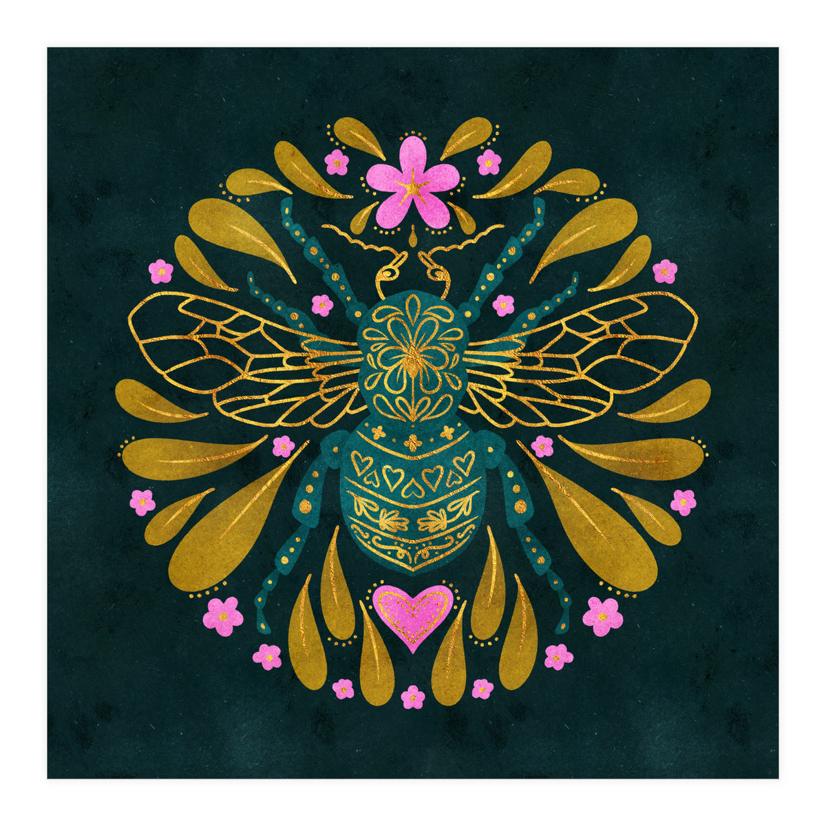 Midnight Bee (Print Only)