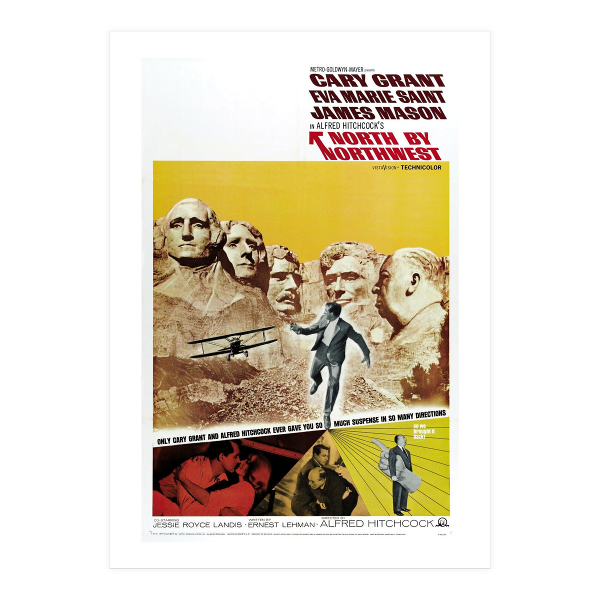 NORTH BY NORTHWEST (1959), directed by ALFRED HITCHCOCK. (Print Only)