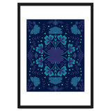 Clovers And Flowers Night Blue thumbnail