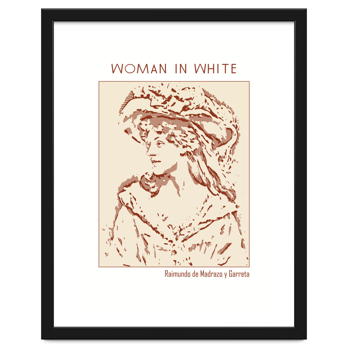 Woman In White – Raimundo De Madrazo Y Garreta