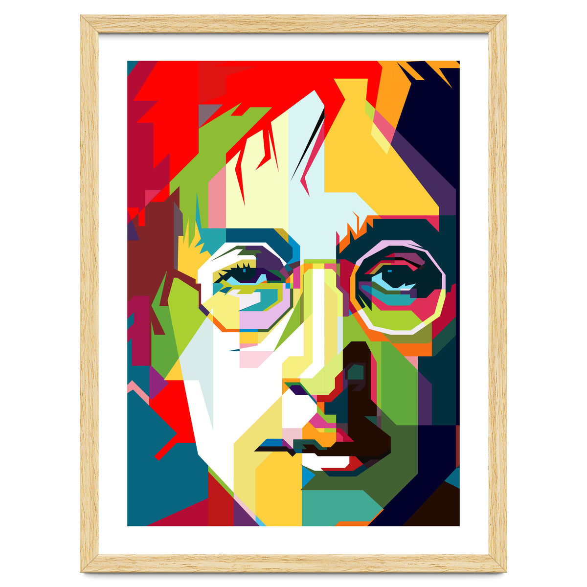 John Lennon Imagine Pop Art Wpap