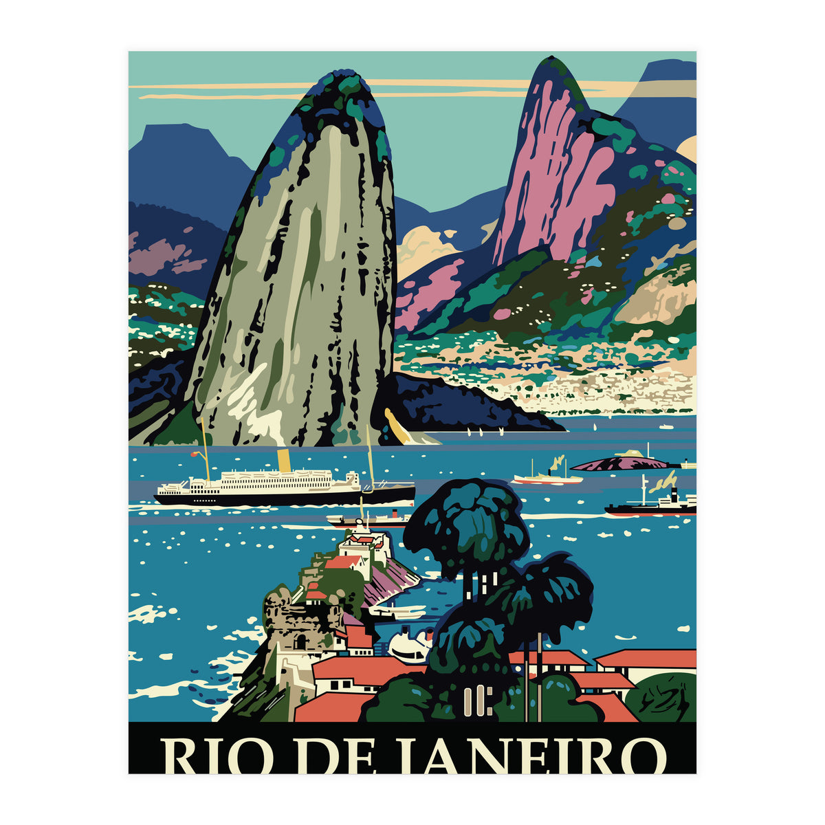 Rio De Janeiro, Brazil (Print Only)