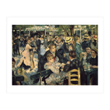 'Dance at Le moulin de la Galette', 1876, Oil on canvas, 131 x 175 cm. (Print Only) thumbnail
