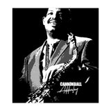 Cannonball Adderley American Jazz Saxophonist in Grayscale (Print Only) thumbnail