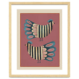Striped Bird Pair I thumbnail