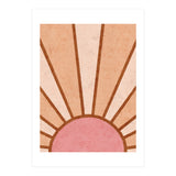 Retro Sunrise (Print Only) thumbnail