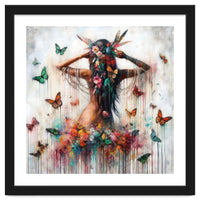 Floral Butterfly Reverie