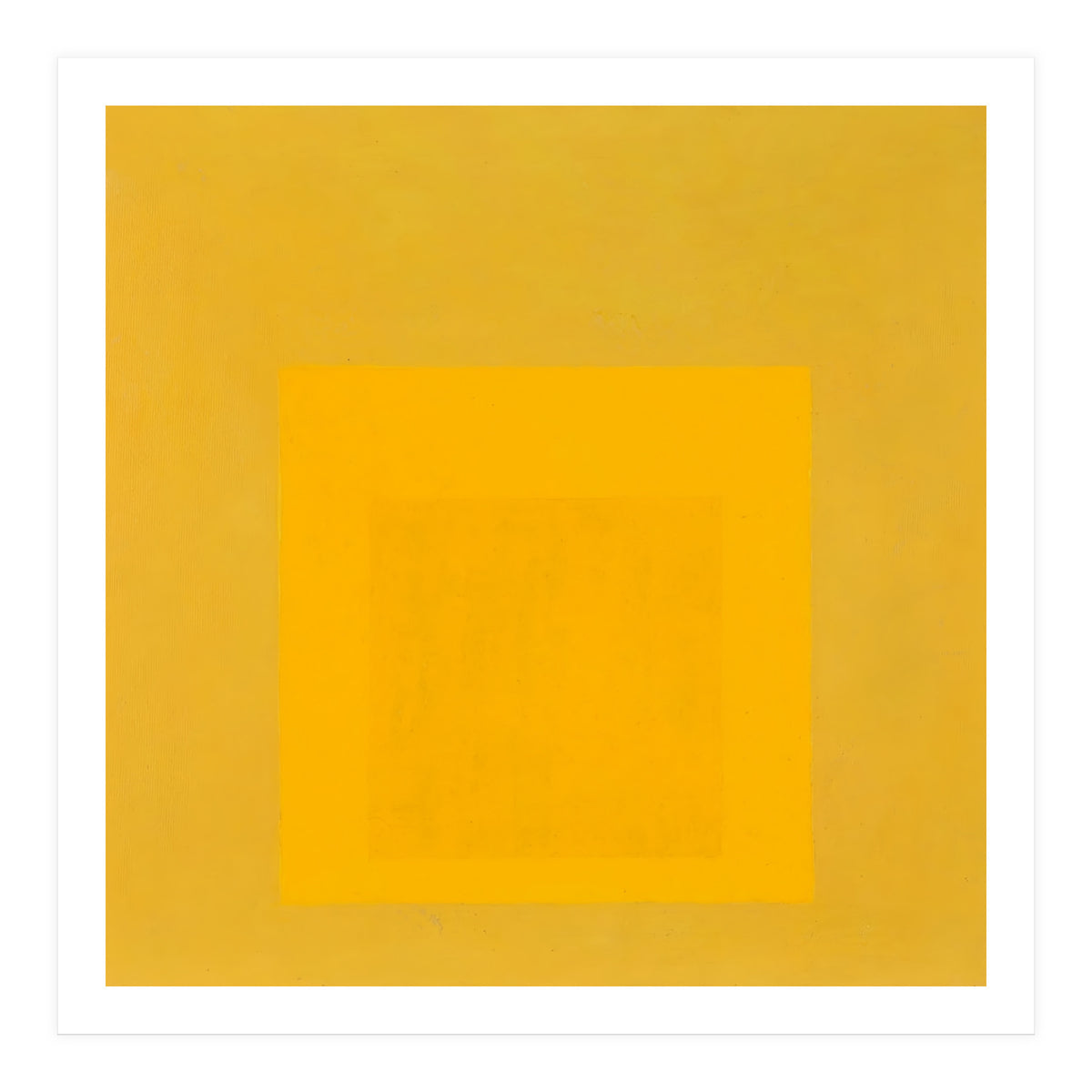 JOSEF ALBERS - HOMAGE TO THE SQUARE YELLOW (Print Only)