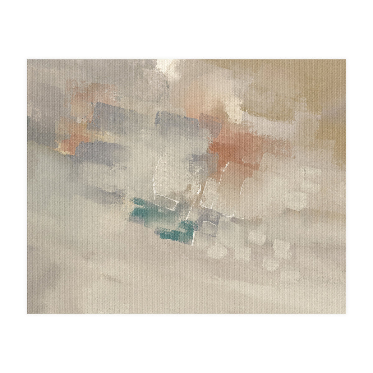 Abstract oil painting  (Print Only)