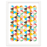 Retro Geometry #society6 #decor #buyart thumbnail