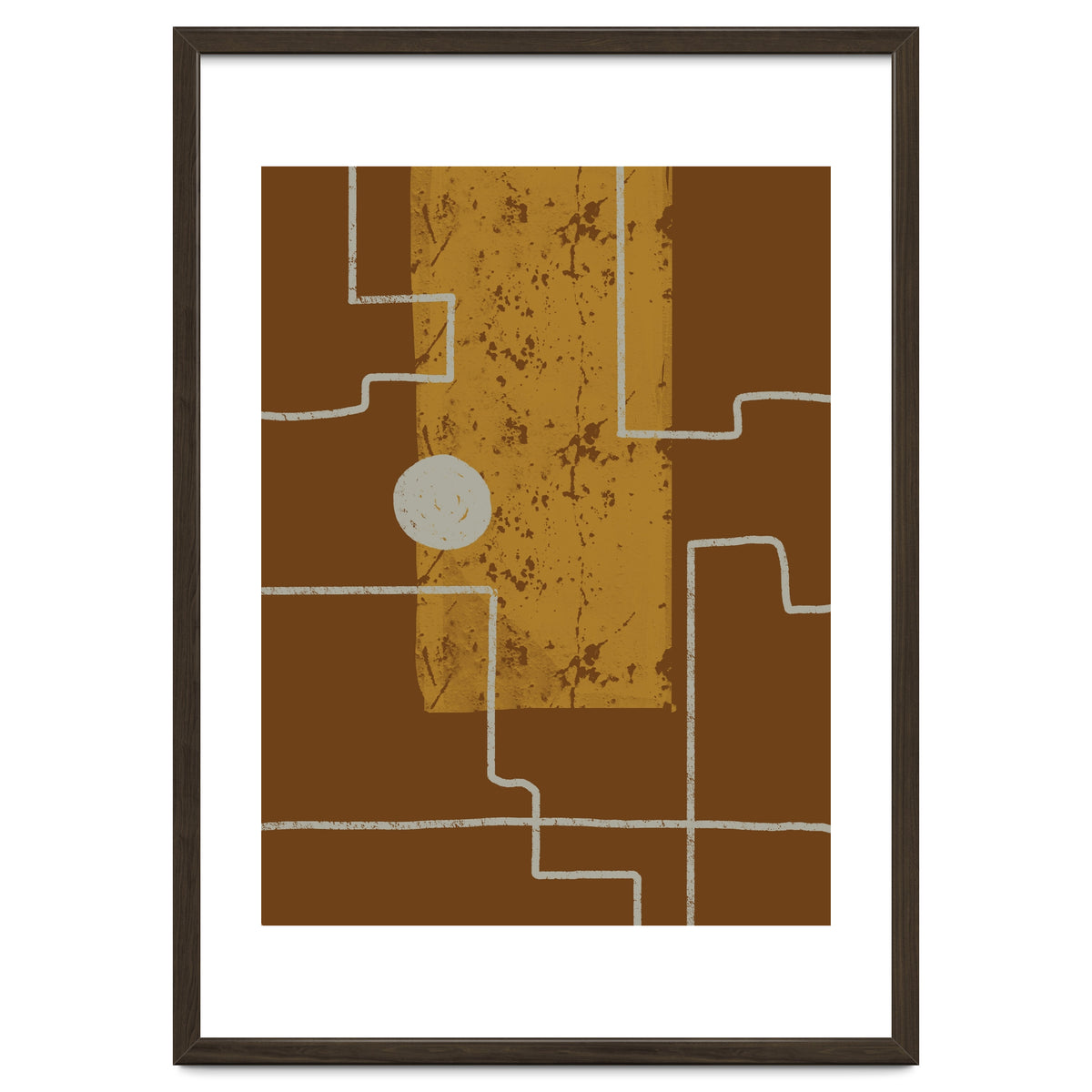 Eclipse in Barren Land