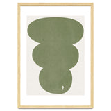 GREEN WATERCOLOR SHAPES NO.4 thumbnail
