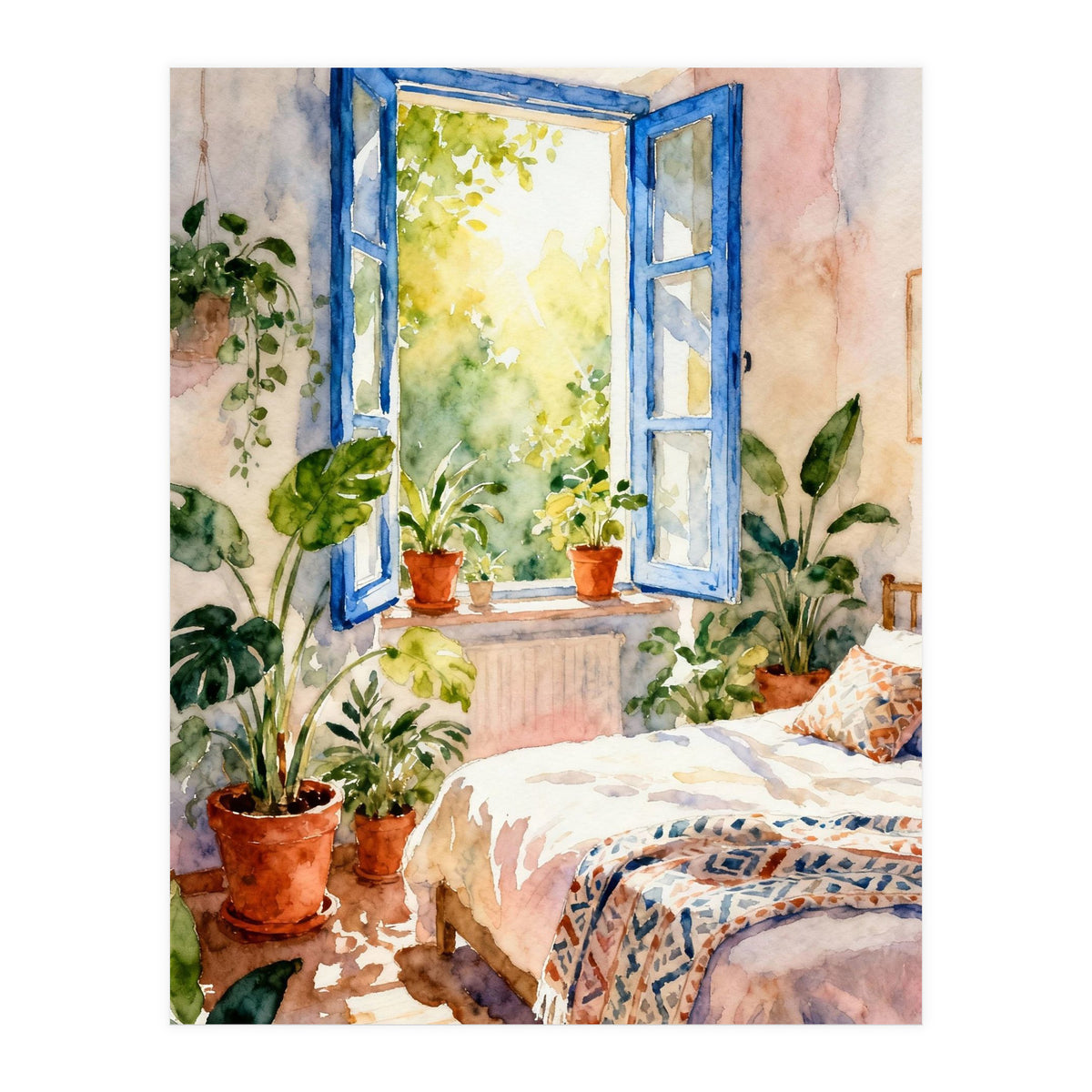 Matisse Inspired Bedroom (Print Only)