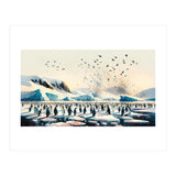 Antarctic Expanse Penguins Path (Print Only) thumbnail