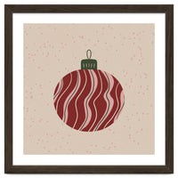 Christmas Globe with swirls