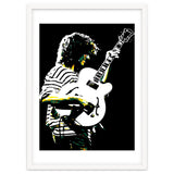 Pat Metheny American Jazz Guitarist Legend in Pop Art thumbnail