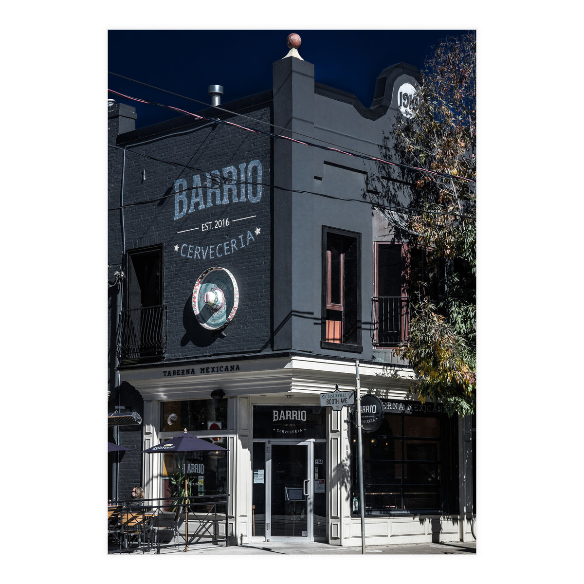 No 884 Queen St E 1 Color Version (Print Only)