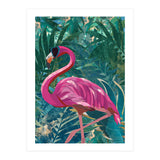 Flamingo in the jungle (Print Only) thumbnail