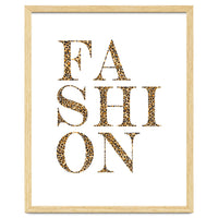 Fashion, Leopard Print Letters, Modern Chic decor