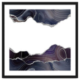 Black & Silver Glitter Agate Texture 08 thumbnail