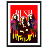 Rush Progressive Rock Pop Art WPAP thumbnail