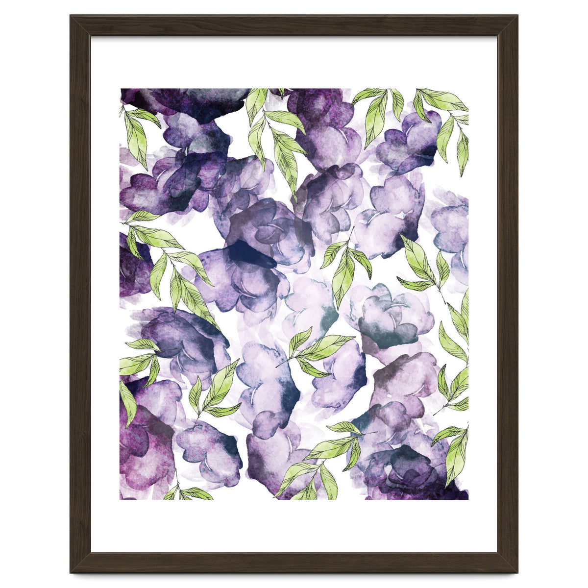 Watercolor + Ink Florals