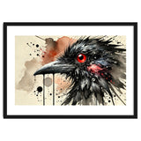 Dramatic Raven Portrait thumbnail