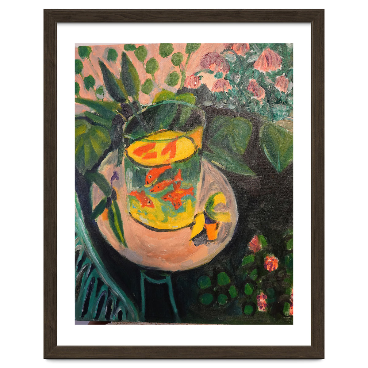 Still Life Fishes Oil Painting