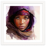 Watercolor Tuareg Woman #6 thumbnail
