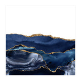 Navy & Gold Agate Texture 21  (Print Only) thumbnail