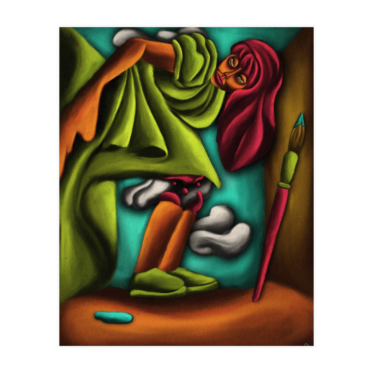 She's Out Of The Picture (Print Only)