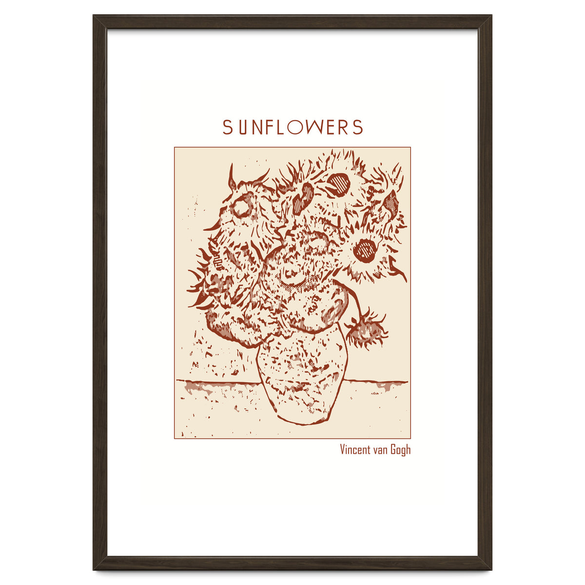 Sunflowers – Vincent Van Gogh