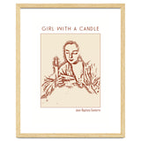 Girl With A Candle – Jean Baptiste Santerre thumbnail