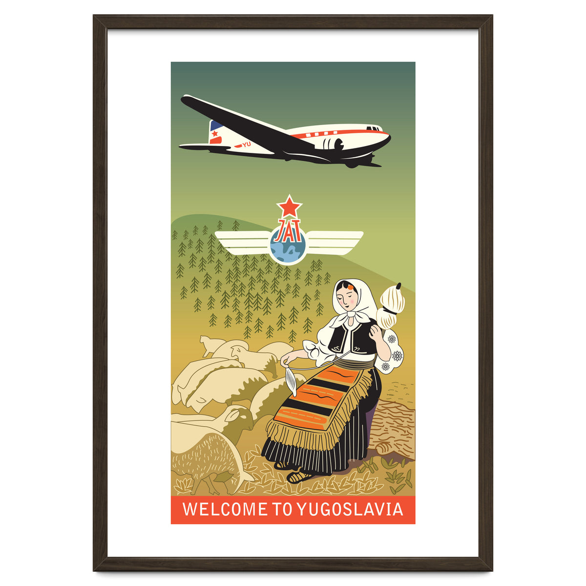 JAT Airways, Yugoslavia