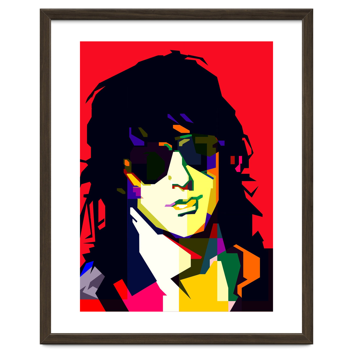 Izzy Stradlin Guitarist Pop Art WPAP