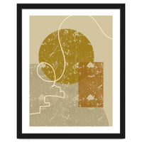 Geometric Composition with an Organic Touch