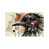 Dramatic Raven Portrait (Print Only) thumbnail