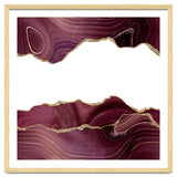 Burgundy & Gold Glitter Agate Texture 07 thumbnail