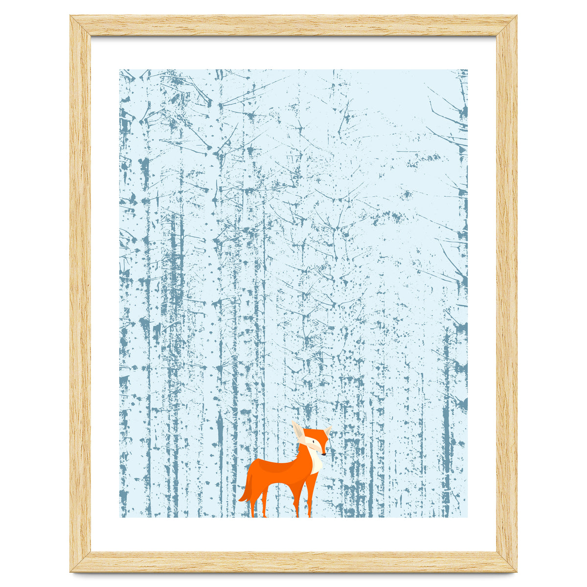 Fox Lost In The Woods