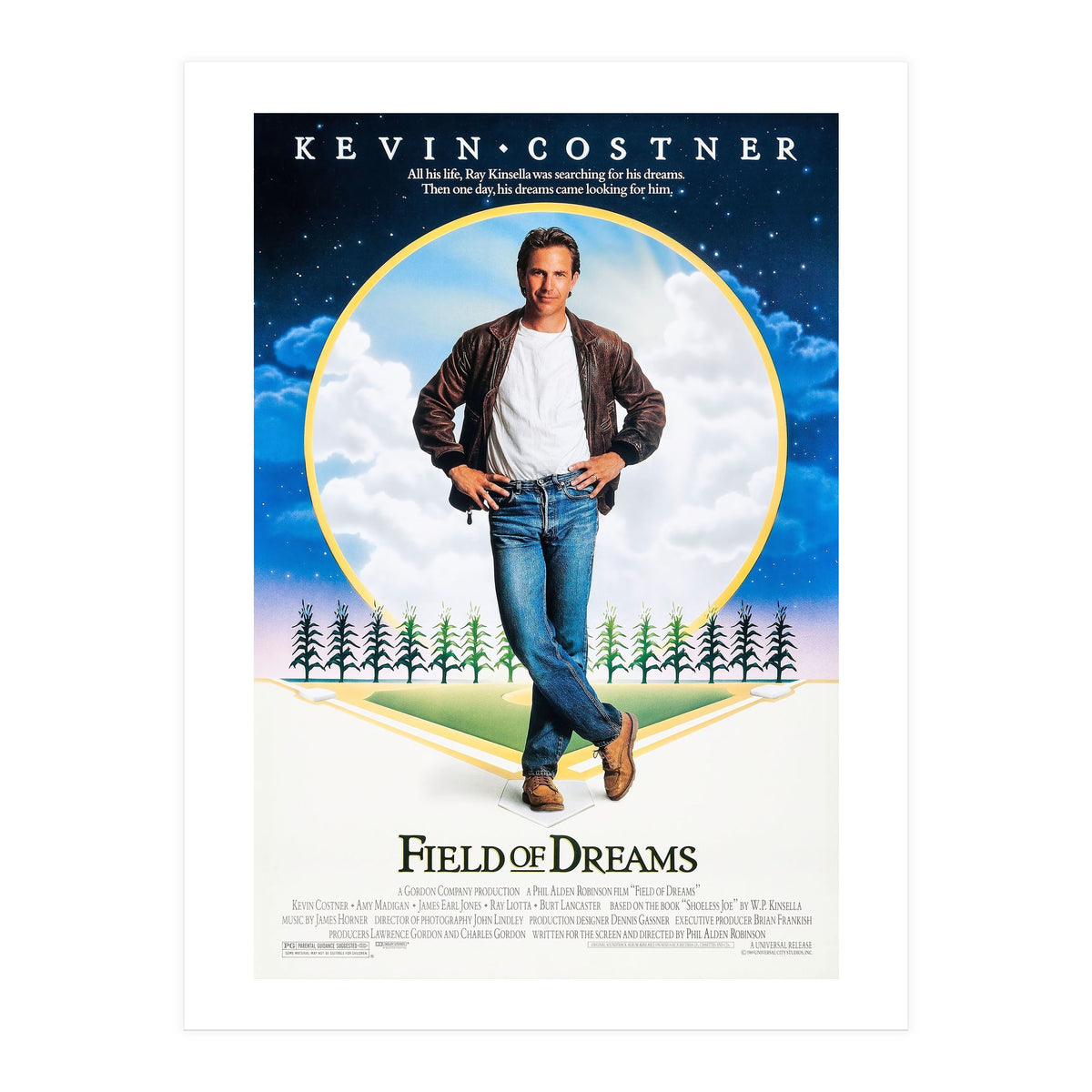 FIELD OF DREAMS (1989), directed by PHIL ALDEN ROBINSON. (Print Only)
