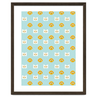 Minimalist Finn And Jake Seamless Cartoon Pattern