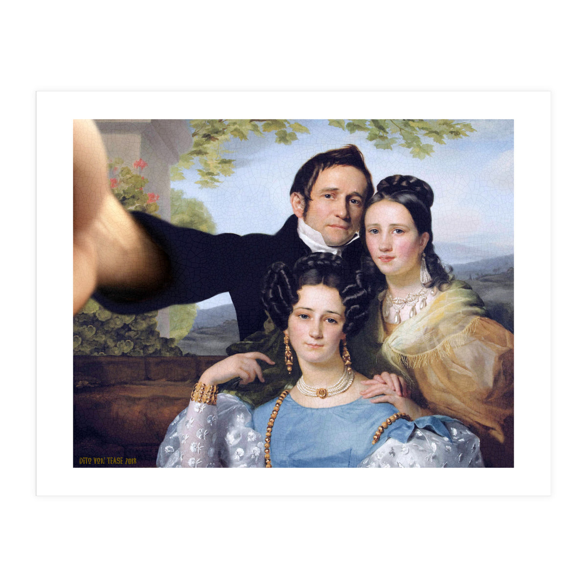 François Joseph Navez - Selfie (Print Only)