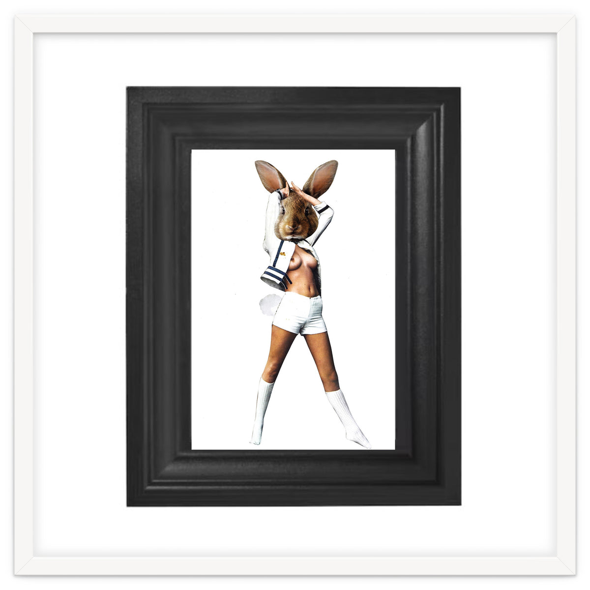 Playgirl - Print of Paper Collage