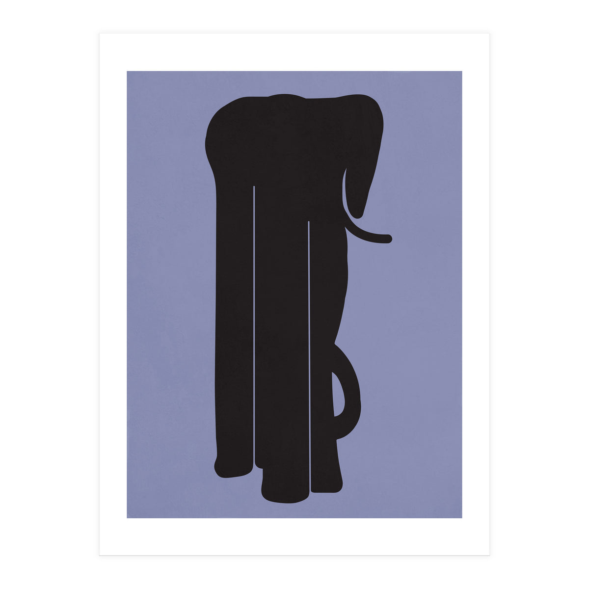 Minimal Elephant (Print Only)