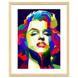 Marilyn Monroe Hollywood Icon Pop Art WPAP thumbnail