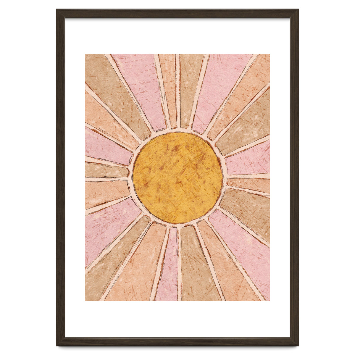 Seventies Retro Sunshine