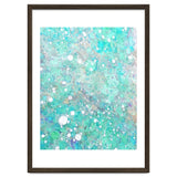 Blue Green Dreamy Marble, Minimal Abstract Pastel Graphic Design Eclectic Bohemian Painting Texture thumbnail
