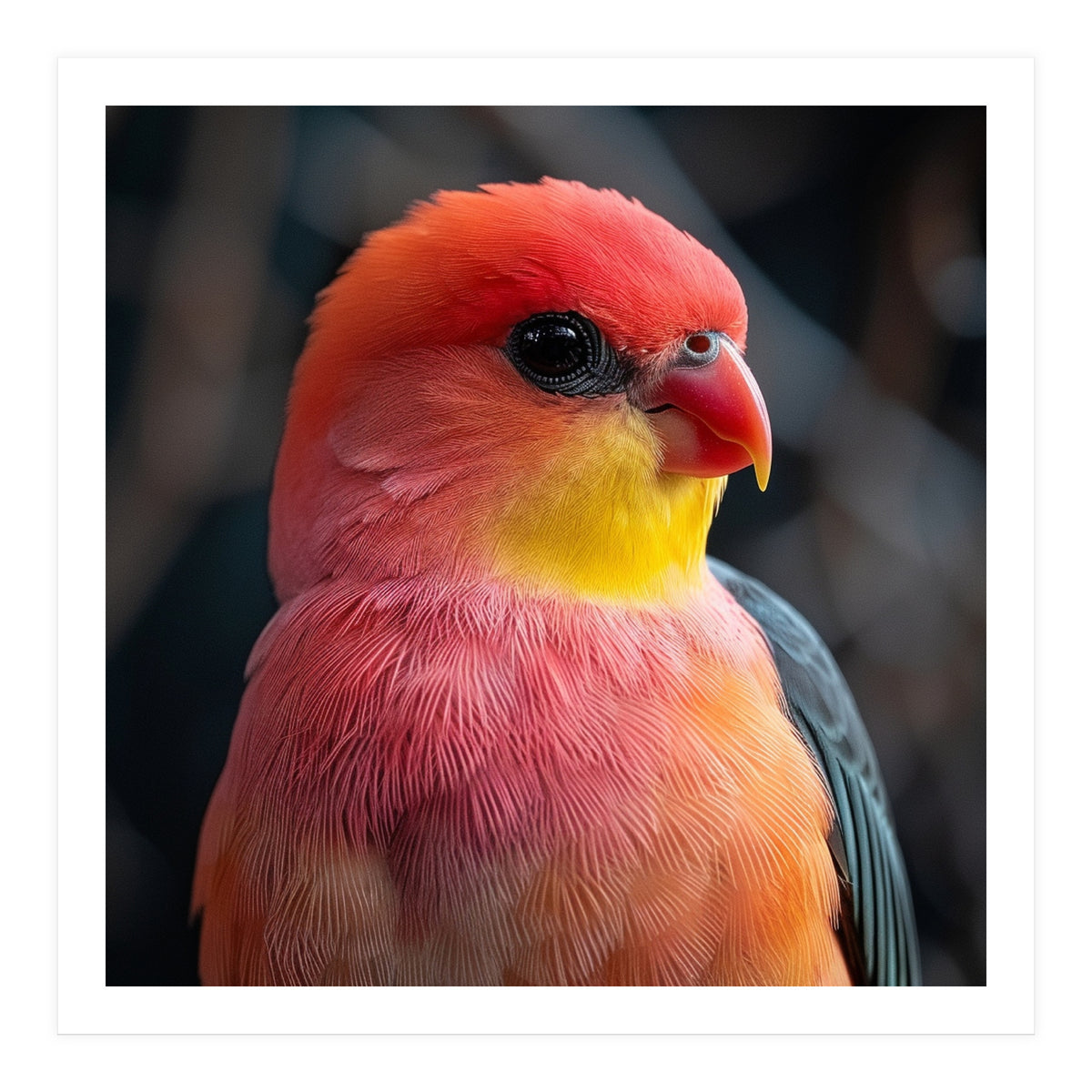 Vibrant Tropical Bird  (Print Only)
