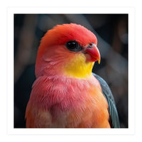 Vibrant Tropical Bird  (Print Only)