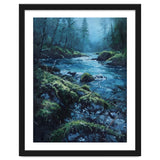 The Cerulean Current: A Whispering Flow Through the Moss thumbnail